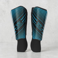 Warron Woods Soccer Shin Guards White - S